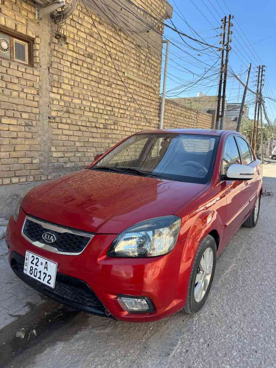 كي ريو 2012 وارد خليجي محرك 1400 فو سياره فتحه 5 ويل كب اشاره بل مري تبريد بيانو دركه سيراتو  مكفوله من الصبغ بيه بارد قليل وجراد قليل جداً السعر 84 مكاني النجف ***********  رقم اربيل انكليزي حاضر وكاله  تحب تحويل النجف, العراق
