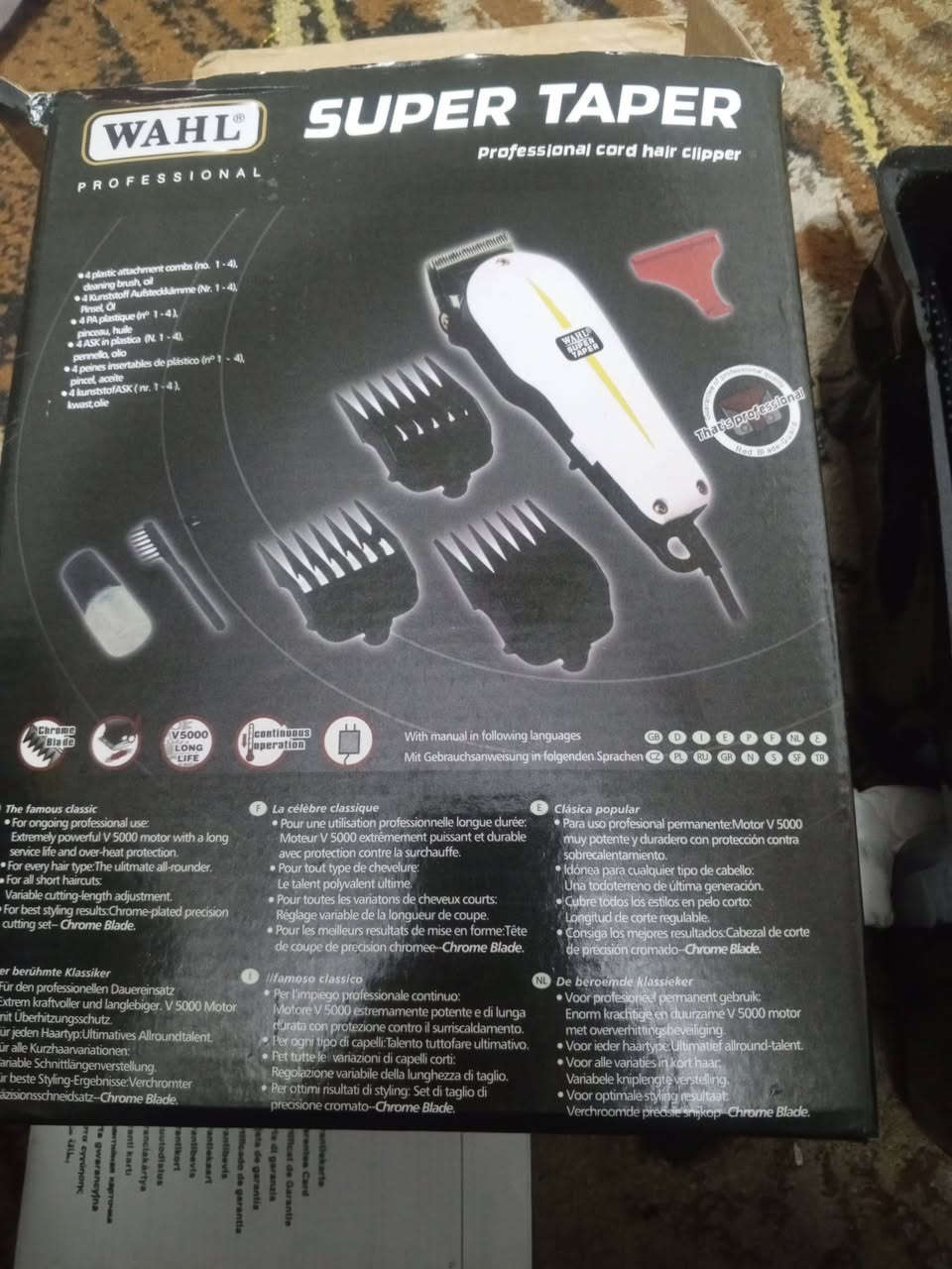 مكينة حلاقة كهربائية ماركة وآل
السعر ب 25


**إذا كنت صاحب هذا الإعلان وتريد حذفه لأي سبب، رجاءا أرسل رسالة إلى الدعم الفني**