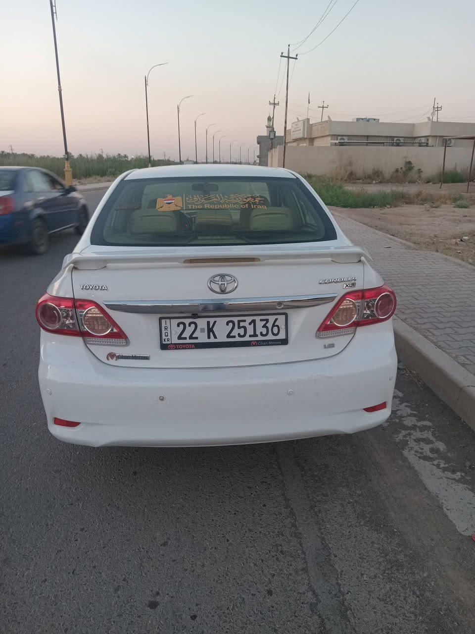 السلام عليكم كورلا موديل ٢٠١٣ خليجي مكفوله من ضبغ والضربه وتبديل محرك ١٨٠٠ تبريد جيد اسياره جاهزه عل اخير رقم اربل دولي بسمي تحويل مكان صلاح الدين الضلوعيه السعر ١٣٥ وبيه مجال الاتصال عله رقم ***********
