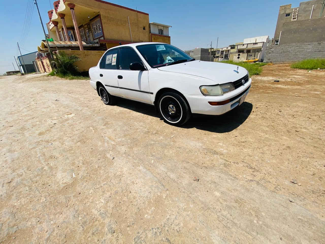 كورله موديل 1996رقم بغداد شرط التحويل السياره مكينه 1600كير السياره كير ومكينه وصدر وتخم تاير كهربائيات كله شغاله تبريد ثلج السياره جاهز على اخر حبايه غرفه جديده مكان السيارة واسط الزبيديه ستفسار على الرقم ***********الشراي يتصل
