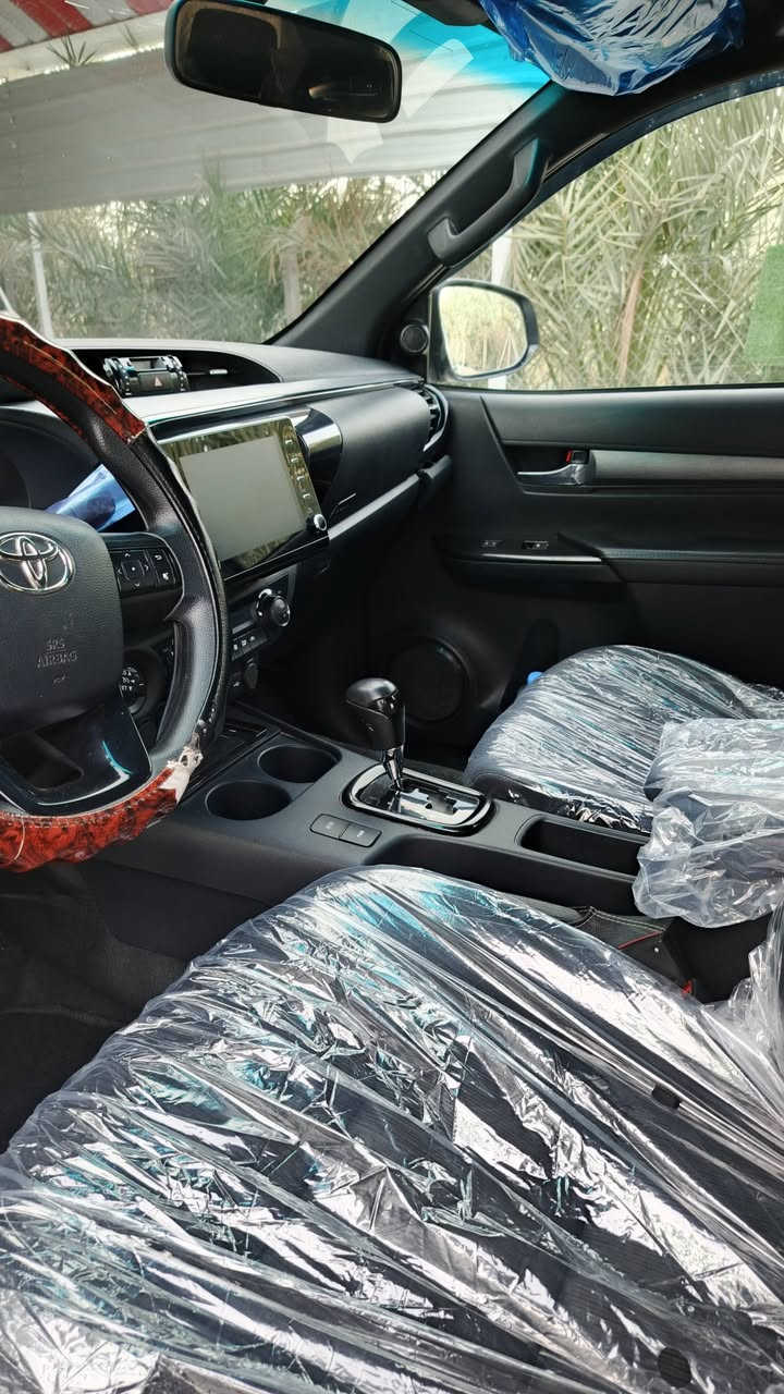 سلام عليكم هايلوكس دفنجر 2024 للبيع مكفولة كفاله عامه ماشيه52الف تبريد تدفئة كشنات /كاميرات4 أمامي وخلفي وجوانب وحساس أمامي وخلفي سياره فول وسوناره موجد  مكاني النجف السعر اتصال وستفسار ***********
