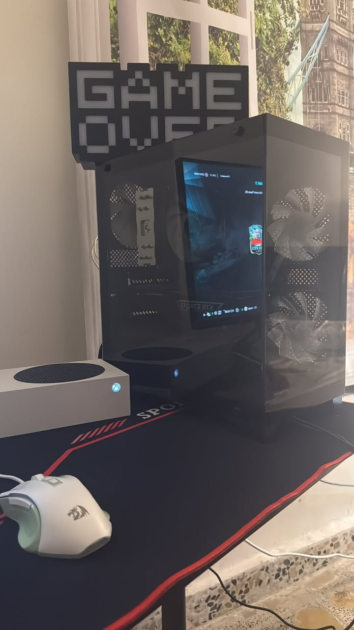 كيس 4070super , R5 7600x
GPU : 4070 SUPER 12 GB V-RAM
Cpu :Ryzen R5 7600 X
Hard: M.2 1T
Ram : 16 Gb DDR5 5600 mhz
Cooler : DeepCool Ag400
Psw: 750 w

البصرة واكو توصيل لكل المحافظات 
سعر الكيس فقط : 1,900,000
***********
