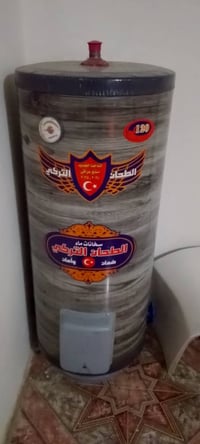 سخان اصلي مغاسل تعليك  ماطور ماء كله جديد مامستخدم