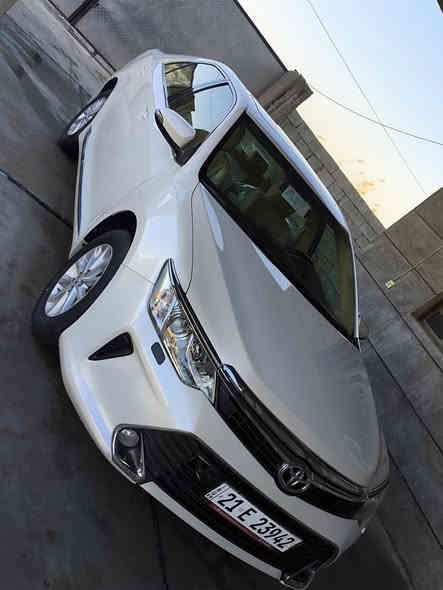 تيوتا كامري 2015 خليجي
كفاااااله عامه من الرقم للرقم 
فوووووول مواصفات 
مواصفات روسي
 تحكم قياده نظامين سبورت واقتصادي
مكينه vvti المرغوب 2500
بصمة وتشغيل عن بعد
تحكمات ستيرن
مري كهربائي 
فتحة سقف
تبريد قطعتين
مانع انزلاق
مثبت سرعه
داخل جلد اصفر 
ارضيه جلد اصفر 
منظومة زنون عالي ناصي
ماشيه 125 حقيقي
سبير الشركه مانازل
تخم تاير جديد 
رقم سليمانيه 
مكانهه شمال بغداد العبايجي
السعر 192$
 للاستفسار ***********
