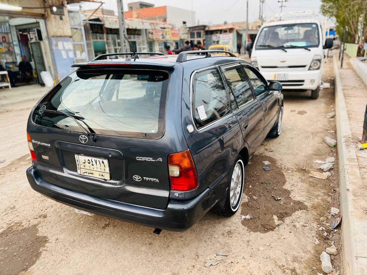 السلام عليكم
كورولا ستيشن موديل 92 رقم بغداد وكالة بسمي سنوية نافذة سنة 23 تخم تاير جديد باتري جديد تبريد ثلج السعر المطلوب 58 رقمي ***********
