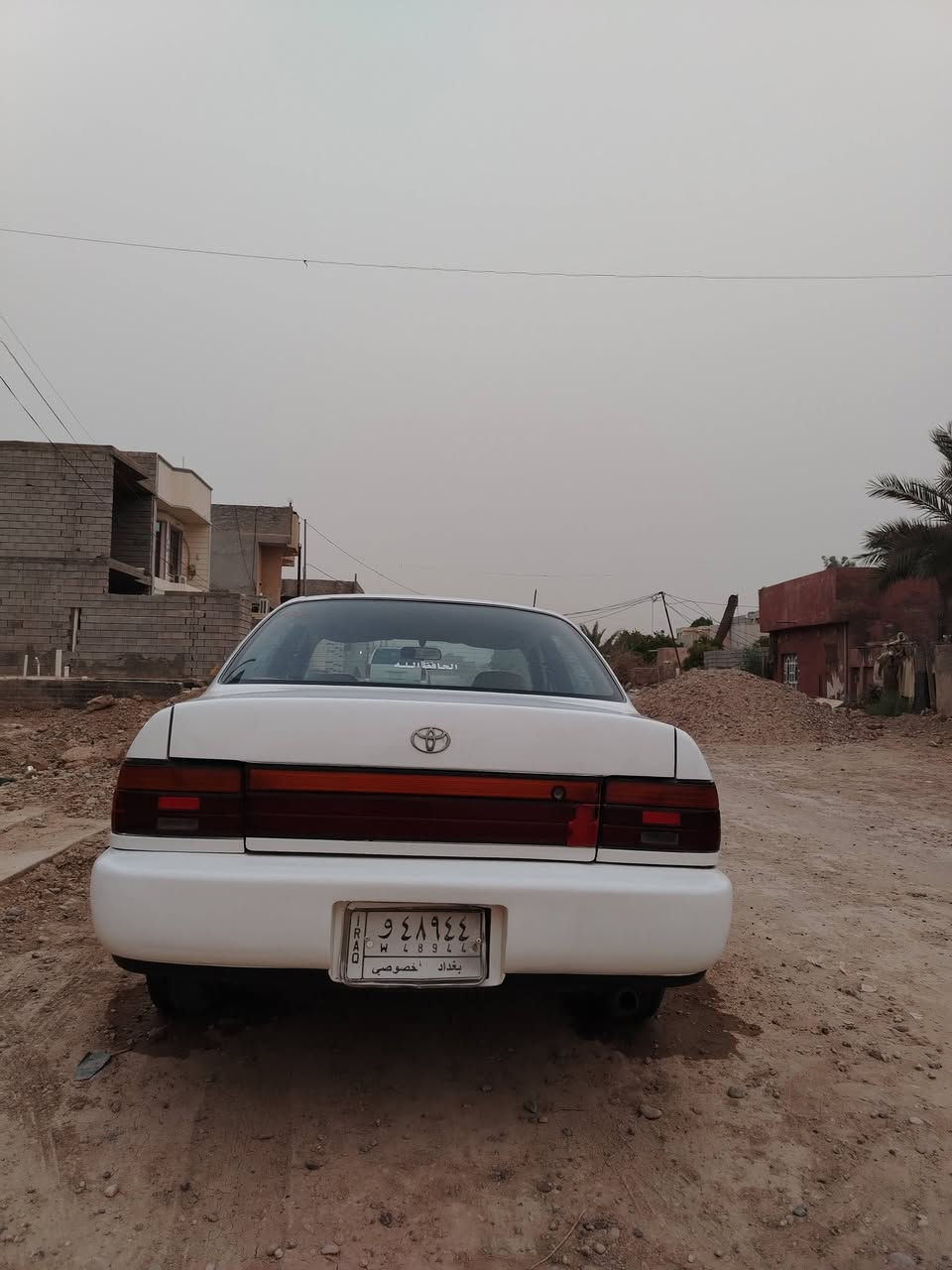 السلام عليكم سياره كورلا للبيع موديل 92محور تبريد تخم ويل كب مصبوغه حزام جماليه دواخل نضيفه للاستفسار الاتصال على الرقم *********** المكان صلاح الدين قضاء بلد.
