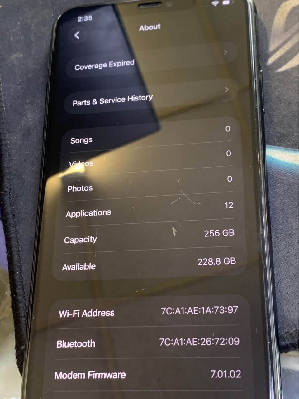 ئایفۆن یازدە پرۆ ماکس 
iPhone 11 pro max 
256 GB
2_SIM 
زەمانی هەموو شتێکی دەکەم وەستای نەبینیبێ مۆبایلەکە 
کەپسە مۆبایلوکە أربيل, العراق


**إذا كنت صاحب هذا الإعلان وتريد حذفه لأي سبب، رجاءا أرسل رسالة إلى الدعم الفني**