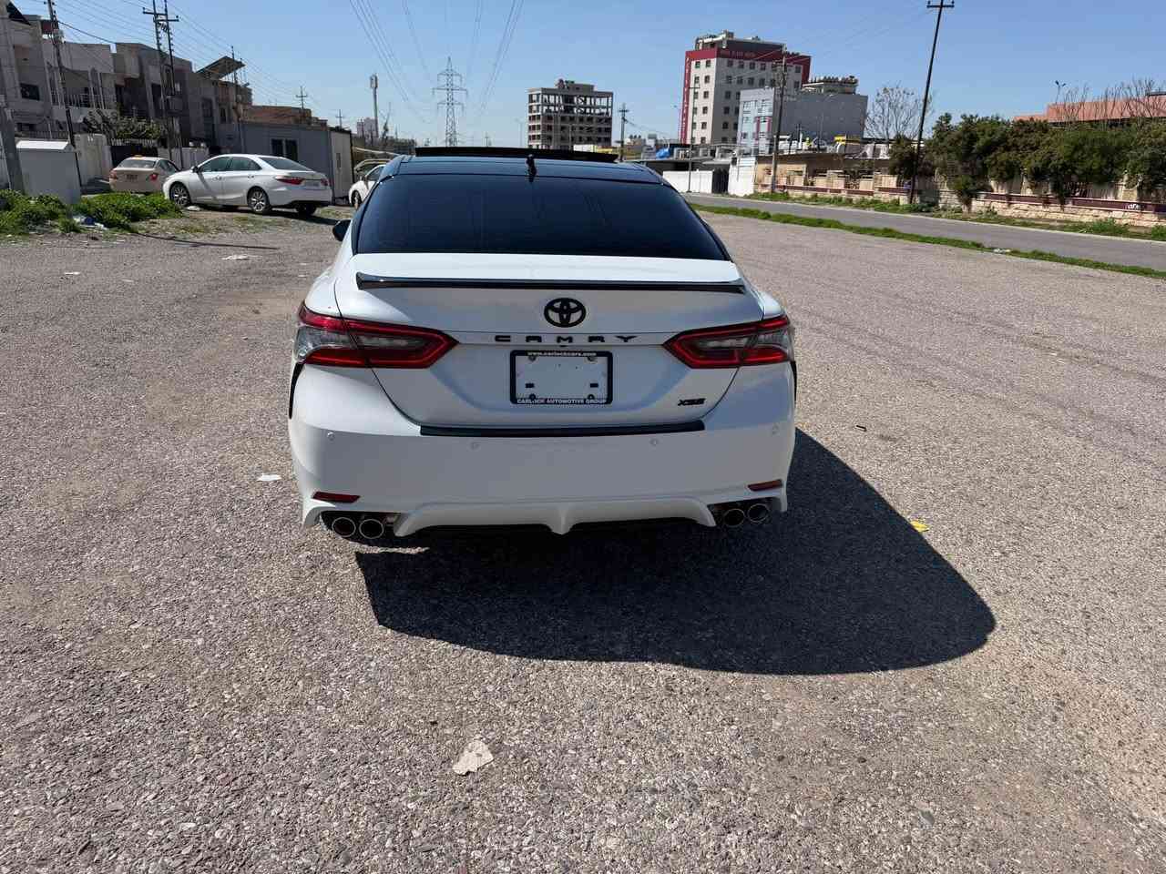 كامري XSE سته سلندر جاملغ خلفي صبغ سياره فول واحد على واحد خمس كامرات دادشو حساس ***********/*********** أربيل, العراق
