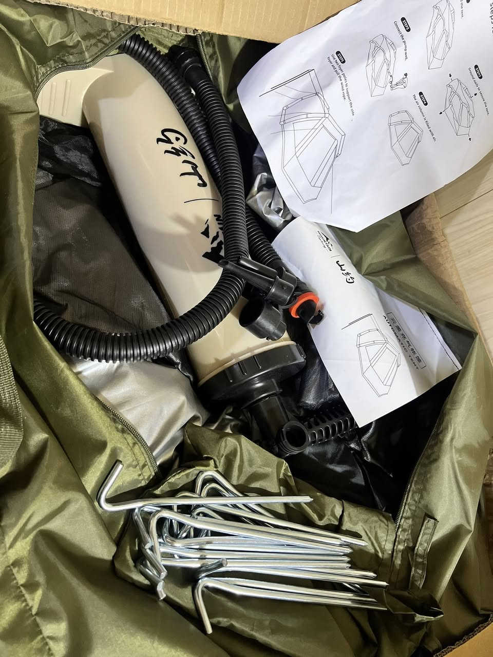 اعلى سعر ابيع 🙏🏻🛑
خيمة نفخ بهالشكل القياسات واضحة كدامكم 
لحد يسالني شكد السعر مزاد شكد توصل ابيع ينتهي المزاد ويا اذان الفجر 👍🏻


**إذا كنت صاحب هذا الإعلان وتريد حذفه لأي سبب، رجاءا أرسل رسالة إلى الدعم الفني**