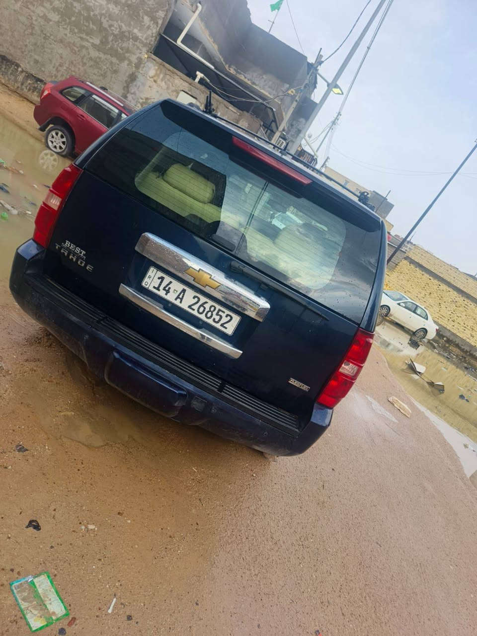 تاهو 2010 ltz فول 1/1
محرك 5300
رقم بصرة الجديد انكليزي خصوصي 
كاميرا 360 درجه
جنطه كهربائيه
لايت زنون
كشنات الامامي كهربائيه 
7 راكب
كلين 
صبغه حزام 
تبريد 3 قطع فريز امامي وخلفي خير من الله
حداديه 100%100
مرايات الجانبيه كهربائيه
وباقي مواصفات لltz معروفه
رقم هاتف *********** شط العرب, البصرة
