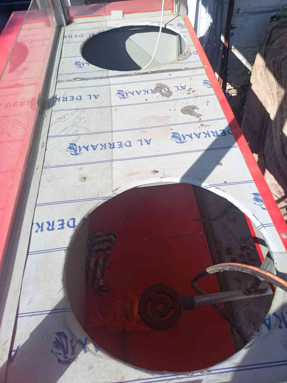 سلام عليكم عربانه للبيع جديده وشغل درجى اولى المكان عامريه تواصل ***********
