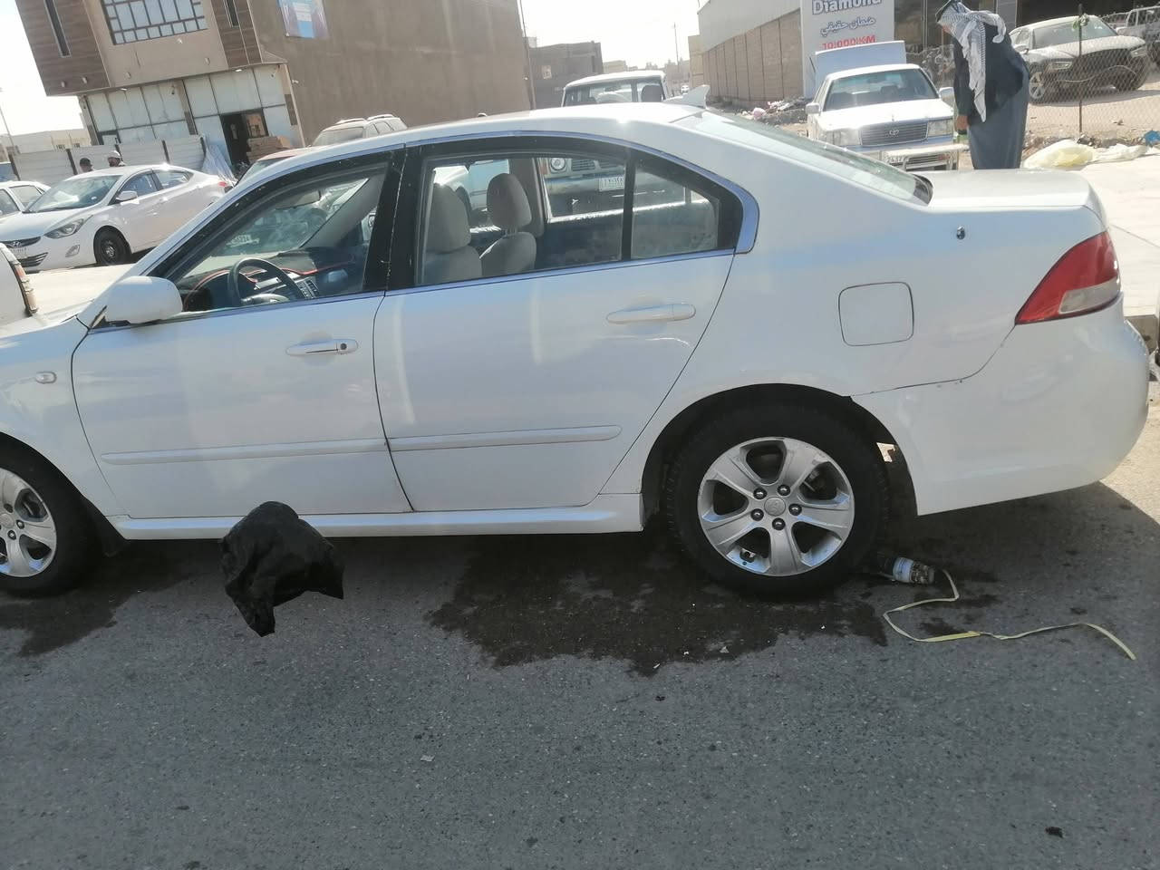 كيا اوبتيما ٢٠٠٩ خليجي اللون ابيض ثلجي رقم ذي قار بأسمي السياره..  العنوان.
ذي قار/الرفاعي.
كير ومكينه وتبريد شغال... 
السياره حسب فحص السونار
 معمرة...(بيهه تچيه) 
السعر. 82 وبيها مجال   ***********
