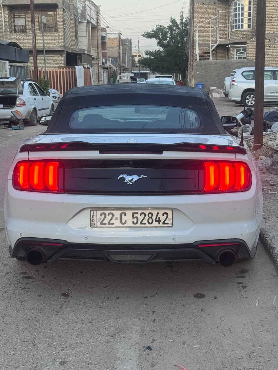 موستنك ايكو بوست كشف بريميوم 2018
ماشيه 67 الف ميل
السياره باسمي رقم اربيل(وكاله او تحويل)
مكان السياره بغداد/حي الجهاد
محرك 2.3 تيربو
مكينه كير كفاله
شواصي مكفوله من الكص واللحيم
السعر 134$
الرقم ***********

