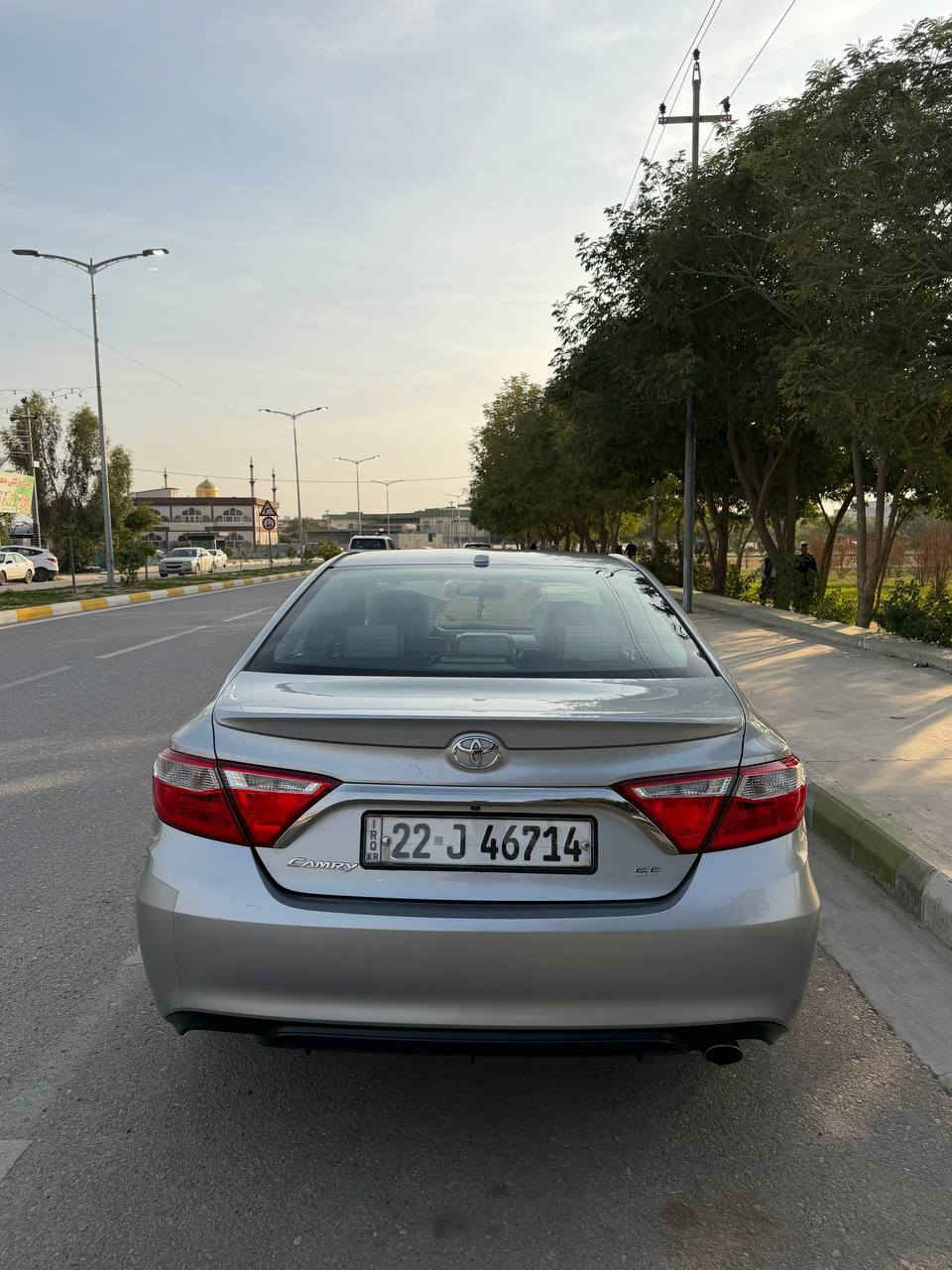 سلام عليكم 
كامري 2017   SE  السعر مناسب  157 الاتصال *********** مواصفاتها معروفه  داخل رصاصي فقط بونيد بيها بدون دواخل وبلعراق بيها كارت اثر شخط سونر وصور حادث مرفق مكاني ناحيه  جلولاء الشراي يتصل ويدلل https://carsbidshistory.com/make/360-TOYOTA/699-CAMRY_LE/2017_TOYOTA_CAMRY_LE_30367178_4T1BF1FK2HU770934 كالار, السليمانية
