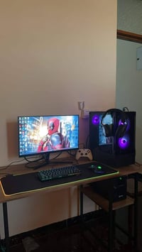 اخوان عندي pc للبيع نظيفة واستعمال قليل وهاي مواصفاتها :  GPU : 3060 1...
