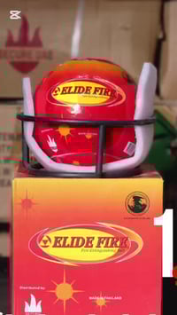 طفاية حريق كروية بتصميم ذكي وسهلة الاستخدام تعمل تحت ضغط مخزون لضمان ا...