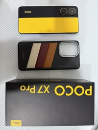 بوكو x7 برو ذاكرة 256 النضافة 100‎%‎ كامل ملحقات  السعر 325 الف مكاني ...