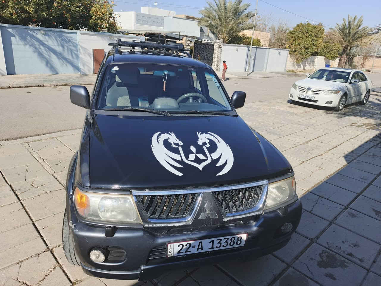 مسيبوشي باجيرو ناتيفيا2005 للبيع 

محرك 6 سلندر محرك 3000
مواصفات السيارة (خليجي) 
فور ويل :ثقيل وخفيف 
السيارة جاهزة بدون نقص 
فقط (البنيد صبغ اثر جراد) 
مكاني الانبار رقم اربيل شمالي السعر86وبيها مجال 
للاستفسار اتصال ع رقم 
***********
