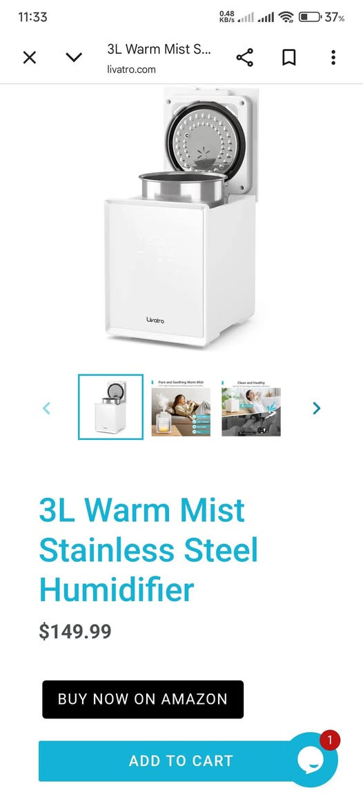 براندی گەورە بە نرخی هەرزان ،ئامێری دروستکردنی شێ بۆ فرۆشتن ، خۆم کڕیومە لە ئەمازۆن ،  حەوزی ناو ستیلی  ئەسڵە ،و سێ مۆدی ئیشکردنی هەیە ، مۆدی پاککردنەوەی هەیە  و زۆر زۆر کەم ئیش کردووە ،وەک تازەیە و بێ عەیب بێ کێشەیە و کوالێتی زۆر بەرزە


**إذا كنت صاحب هذا الإعلان وتريد حذفه لأي سبب، رجاءا أرسل رسالة إلى الدعم الفني**