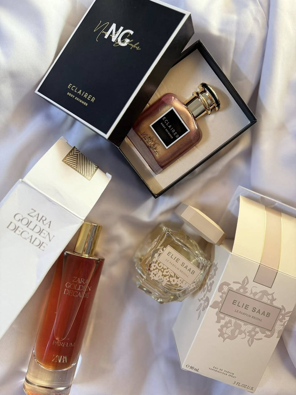 السلام عليكم مجموعة عطور للبيع
ايلي صعب مستخدم تقريبا 5 مل اريده ب 130 من السوق الحرة ثباتيه تخبل وحنزل النوتات مالته بصورة والشرح 

90 مل 

زيت عطري من نور الغندور ممستخدم نهائي اريده ب 90 ايضا من السوق الحرة وحنزل الشرح مالته بصورة 

50 مل 

عطر من زارا فوحان قوي مستخدم رشه او رشتين ثباتيه تخبل يميل للرجالي اكثر وحنزل النوتات بصورة 

شحن من تركيا اريده ب 70 

90 مل 

عندي توصيل لكل المحافظات


**إذا كنت صاحب هذا الإعلان وتريد حذفه لأي سبب، رجاءا أرسل رسالة إلى الدعم الفني**