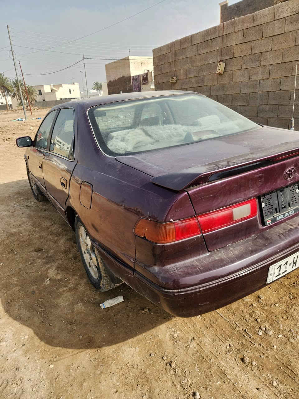 السلام عليكم..كامري ٢٠٠٠ خليجيه رقم بغداد السياره باسم ولد صاحبي من الحبانيه رقم دولي اربعه سلندر محرك ٢٢٠٠ تبريد ثلج حداديه جديدة السياره مصبوغه عام للجماليه سبب جراد مكفوله من الضربه مكاني بالرمادي خلف كليه التربيه بنات.
***********
***********
