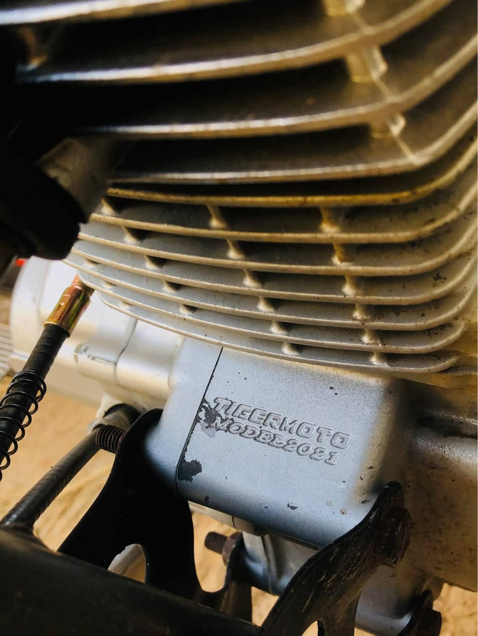 *تايكر*2021دراجة كله بشرط.مكينة لا صرف ولا بخار .كهربايات كله يشتغل .سعر355بي مجال .***********
*********** كركوك, العراق
