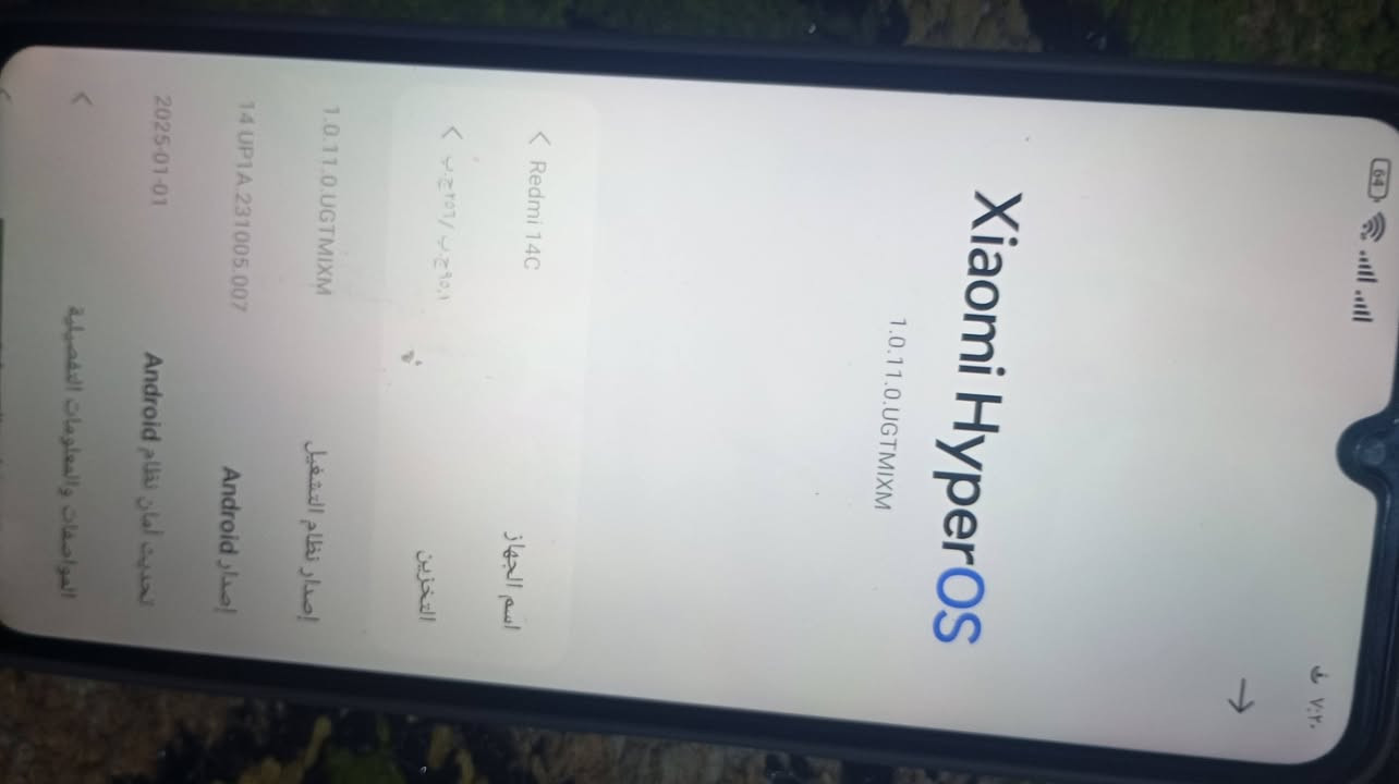 جهاز سعر90
ريدمي 14 سي تواصل على رقم ***********
