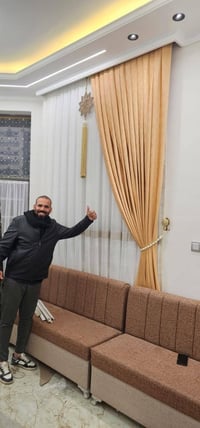 ستائر حسب الطلب • قياس ونصب • نجي للبيت