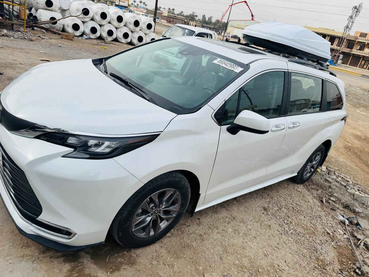 للبيع... تيوتا سينا.. 2024
وارد.. ضرر بنيد فقط بدون دواخل
فئة.. XLS
هايبرد
محزك 2500
فول
فتحه
بصمة تشغيل
بصمة أبواب
دخول ذكي
كشنات جلد وكهرباء وتدفئة
جنطه كهرباء
رادار أمامي وخلفي
رادارات جانبية
اشاير بلمري
شاشة
ابواب تفتح بحركة الرجل
والجنطه كذالك وكهرباء وبلريمونت
ودكم من داخل السيارة
بردات خلفيه
توقف ذاتي
مانع انحدار
تبريد 3قطع
7راكب
السياره جديده بمعنى الكلمة
مكفوله من الزلغ
ماشية 73km
تخم تاير جديد برجستون ياباني شاده مصار شهر
بغداد انكليزي باسمي
مكانها بغداد ابو غريب
سعرها 330
***********
