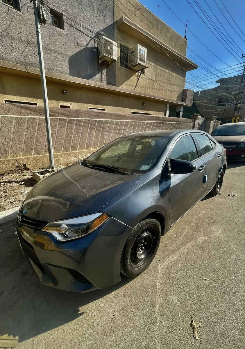 كورولا ٢٠١٦ وارد امريكي
مانع انزلاق 
تحكم جهتين ستيرن
كاميرا خلفية
شاشة مال الشركة
مكينة ١٨٠٠
ماشية ١٢١ ميل 
رقم بغداد باسمي 
بيها صبغ اربع قطع بدون دواخل
السعر ١١٥ 
للاستفسار 
***********
