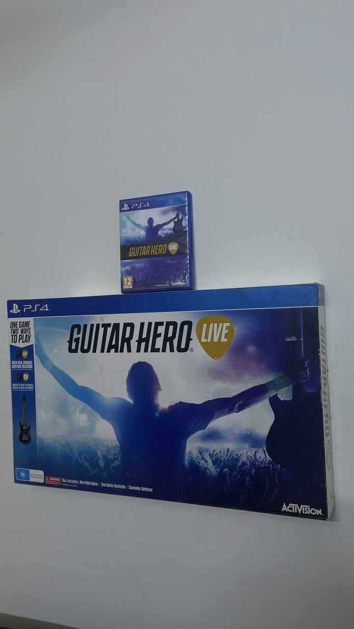 كونترولر گيتار Guitar hero live للبلي 4 و 5 مع قرص اللعبة
جديد غير مستخدم 

عرض لفترة محدودة

توصيل موجود


**إذا كنت صاحب هذا الإعلان وتريد حذفه لأي سبب، رجاءا أرسل رسالة إلى الدعم الفني**