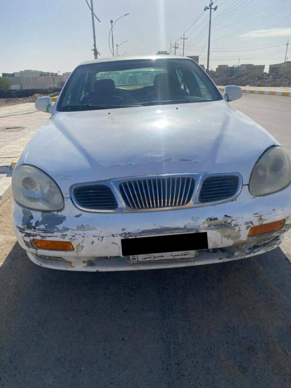 سلام عليكم سياره دايو  محرك ٢٠٠٠كير أوتوماتيك رقم القادسية خصوصي مكان ناصريه مركز ..السعر ٢٥. وبيهه مجال رقم ***********
