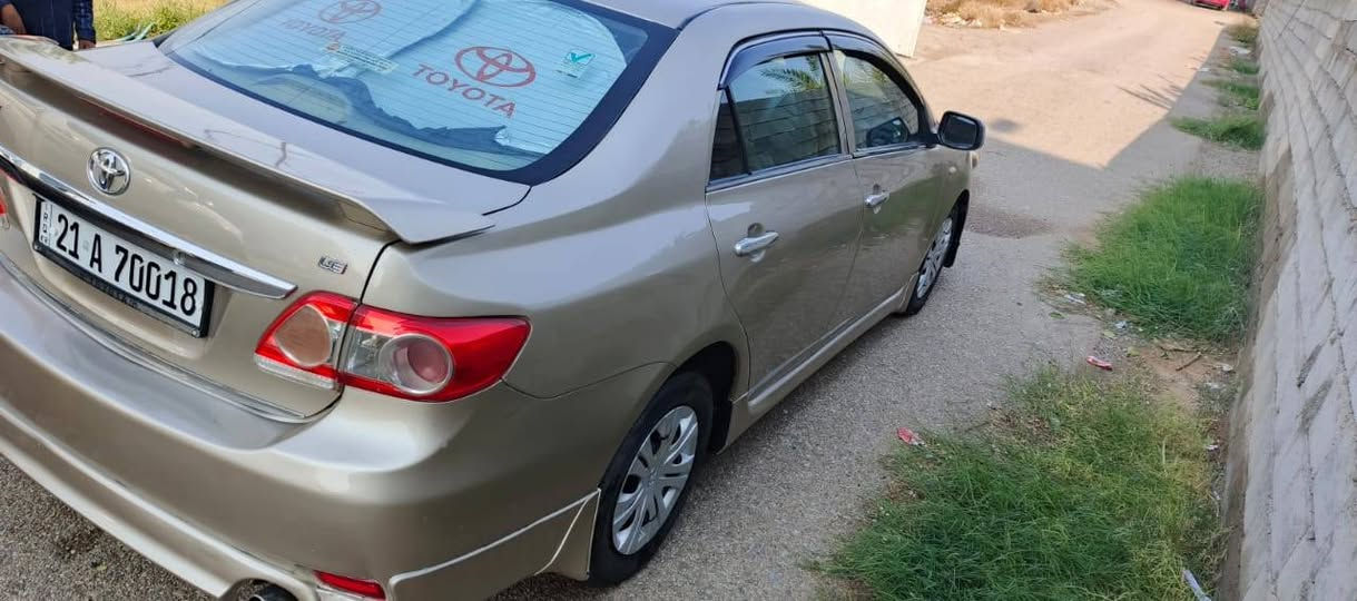 السلام عليكم
كورلا موديل ٢٠١٠  للبيع مصبوغه عام مكفوله من الكص لغود شواصي حوض بشرط مكفولات جاهزة وصور قبل الصبغ موجوده كهربائيات كله شغال رقم الجديد بأسمي تحويل ثاني يوم محرك  ١٨٠٠ جديد شاده مكفول لاصرف لاتبخير مشط صدر امامي وخلفي جديد تبريد ثلج شاشة وكامره وتخم تاير
مكاني ديالى الخالص السعر ٩٨ وبي مجال 
077‪06938102
***********‪
