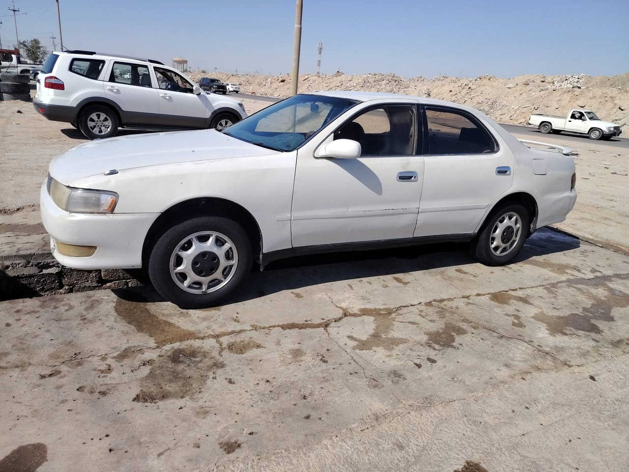 السلام عليكم سياره كريستا موديل 93 السنويه لغايه 29 مشروع وطني   عنوان السياره البصره  الهاتف***********
