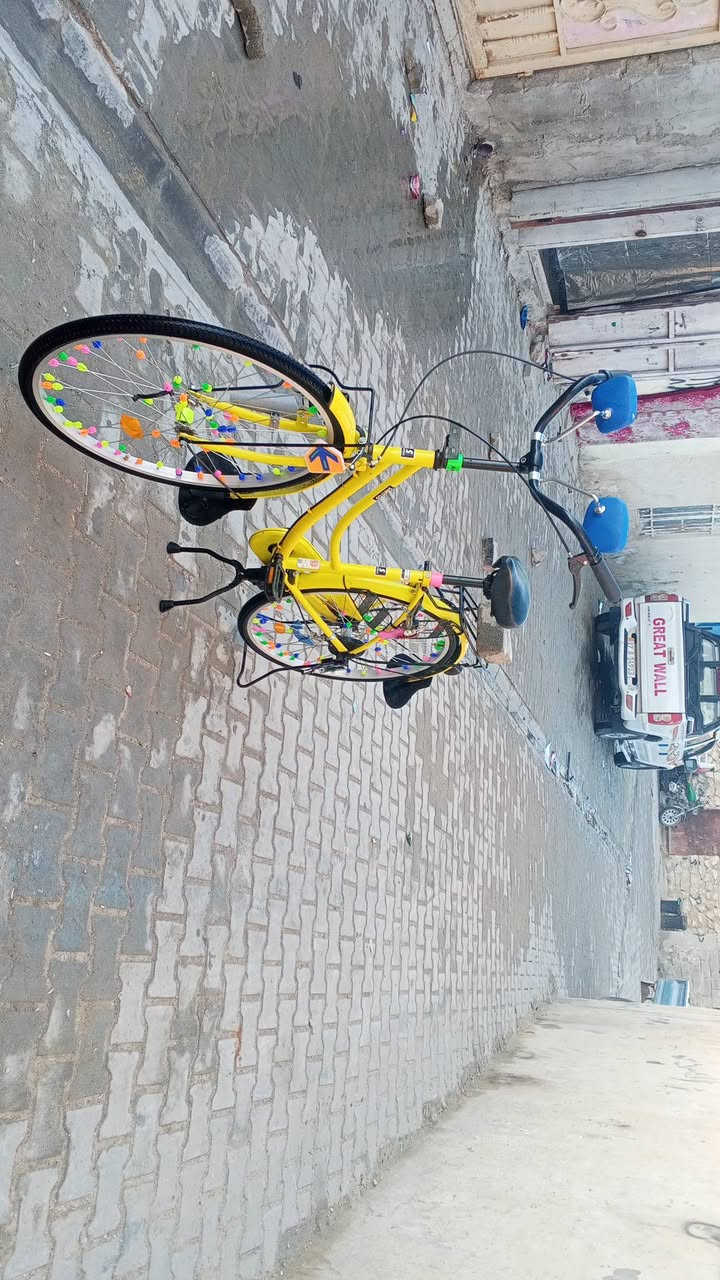 سلام عليكم شباب باسكل للبيع 
لون: اصفر
الشركه: سانتوس 
موديل: 22
الباسكل سعره 110وبي مجال حك الجيه المكان نجف رضويه قرب مدرسة البطوله تفاصيل اكثر اتصال الرقم ***********
