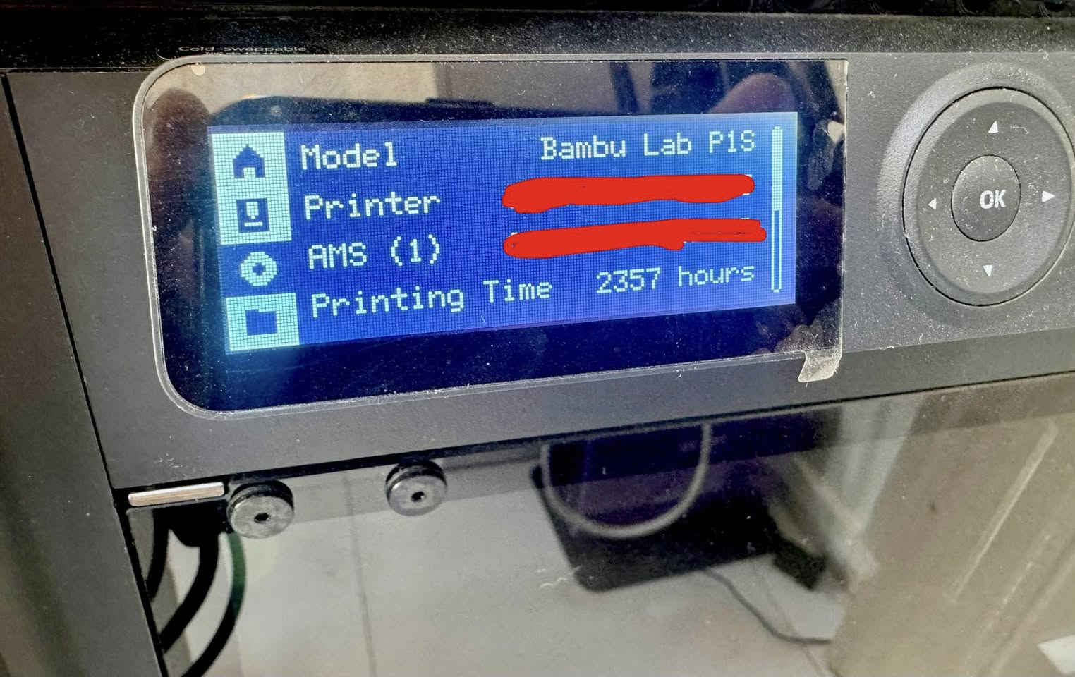 السلام عليكم
متوفر للبيع طابعة بسعر تسعمية وخمسين الف
Bambu lab P1S combo
النسخة العالمية 
مع الاي ام اس الخاص بيها ، تطبع ملون
مدة الاستخدام الكلية ٢٣٥٧ ساعة 
الطابعة كلش نظيفة واستخدامها نظيف جداً على كد طباعة PLA فقط.
الطابعة بلادية بدون اي تصليح او تحوير او عطل او تلف وما مفتوح بيها اي برغي بس على كد تبديل نوزل لو تنظيف اكسترودر ودائماً محافظ على تزييتها والادامة الدورية الها ومن اشتغلت لحد الان كله على يو بي اس اون لاين يعني ما تطفى عليها الكهرباء بشكل مفاجيء ولا متعرضة لكهرباء متخلخلة،
الطابعة يجي وياها بيدات اضافية واضافةً الى مواد احتياطية مثلا اكسترودر كت ونوزل وهوت ايند كامل مشتريهم للاحتياط بس مامستخدمهم وبعد اكو مواد احتياطية مدا اتذكرها.
الطابعة جداً راقية واعتمادية وسبب البيع لشراء طابعة البلد بليت مالتها أكبر. 
وياها شاشة بك تري تيك هدية زايدة. 
مكاني بغداد تجي تفحصها وتطبع بيها يلا تاخذها.
السعر تسعمية وخمسين الف دينار.
الشراي هلا بيه واللي يريد يعامل على راسي بس السعر نهائي لا يتعبني ولا اتعبه.
تحياتي للجميع


**إذا كنت صاحب هذا الإعلان وتريد حذفه لأي سبب، رجاءا أرسل رسالة إلى الدعم الفني**