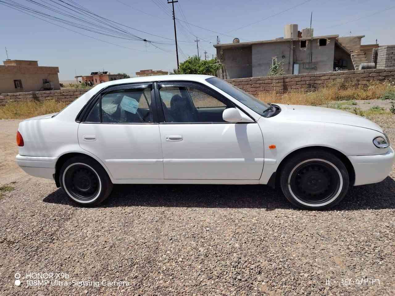 السلام عليكم سياره كورولا موديل 2000 رقم أربيل دولي تبريد تدفئا كلو شغال صبغ حزام محرك كير كلو شرط السعر ٦٤ وبيهة مجال قليل *********** العنوان الشرقاط
