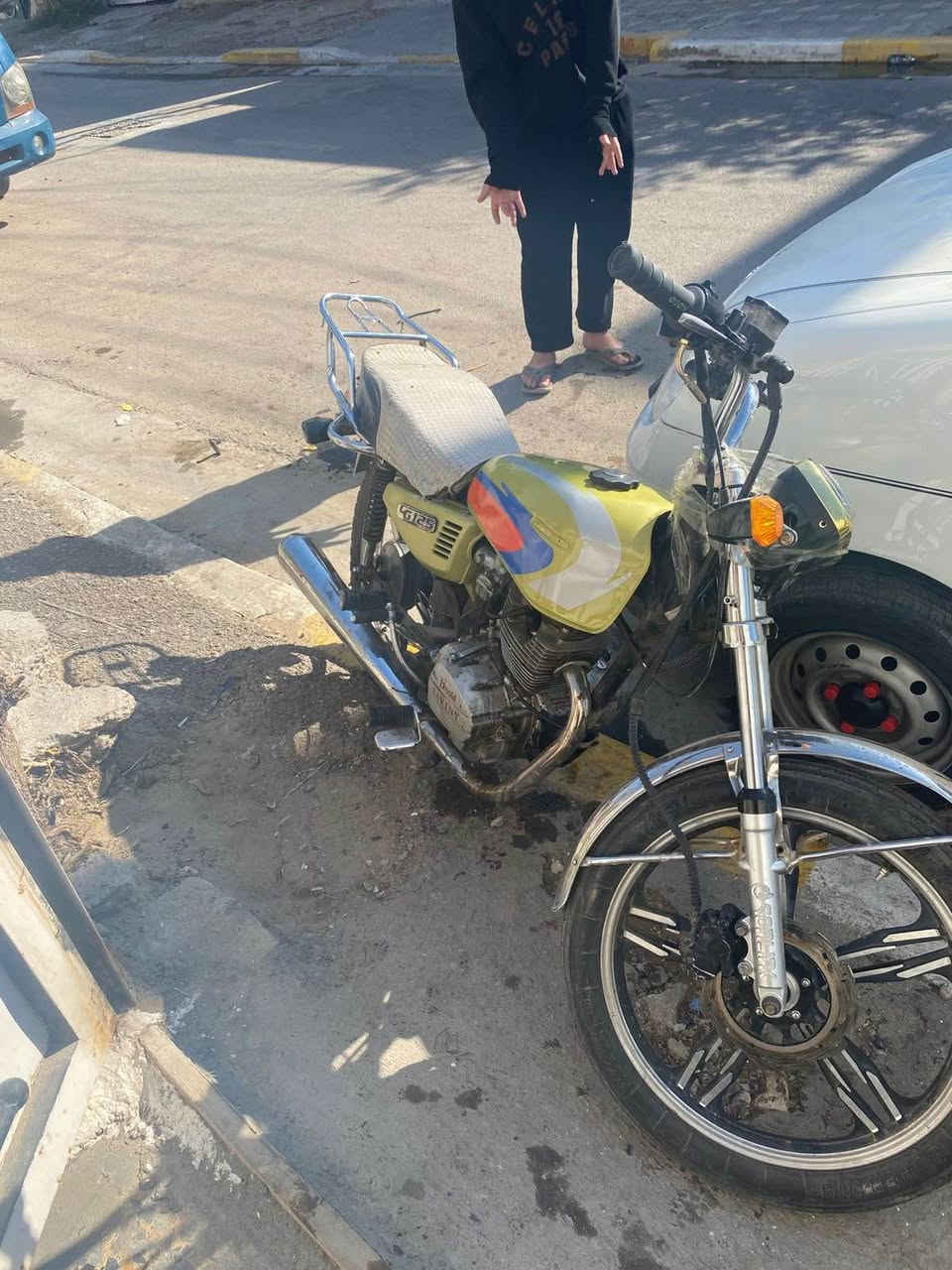 دراجه ايراني (كوم حديد ) خمسه كير سعره ٢٠٠ وبيع مجال للطيبين شراي تعال خاص ***********
بغداد البياع حي العامل بغداد, العراق
