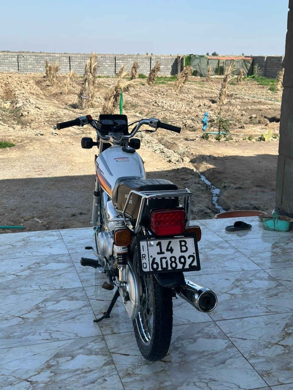 ‏دراجة إيراني للبيع  موديل 23 رقم السنوية العنوان بصره قضاء القرنة رقم الهاتف  ***********
