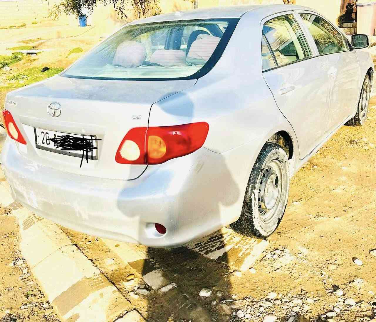 السلام عليكم كورلا موديل 2009وارد امريكي بيه جامرلق امامي على البارد ليبل واحد كله محرك 1800 مكاني ديالى السعر 108 بيه مجال {***********} ***********
