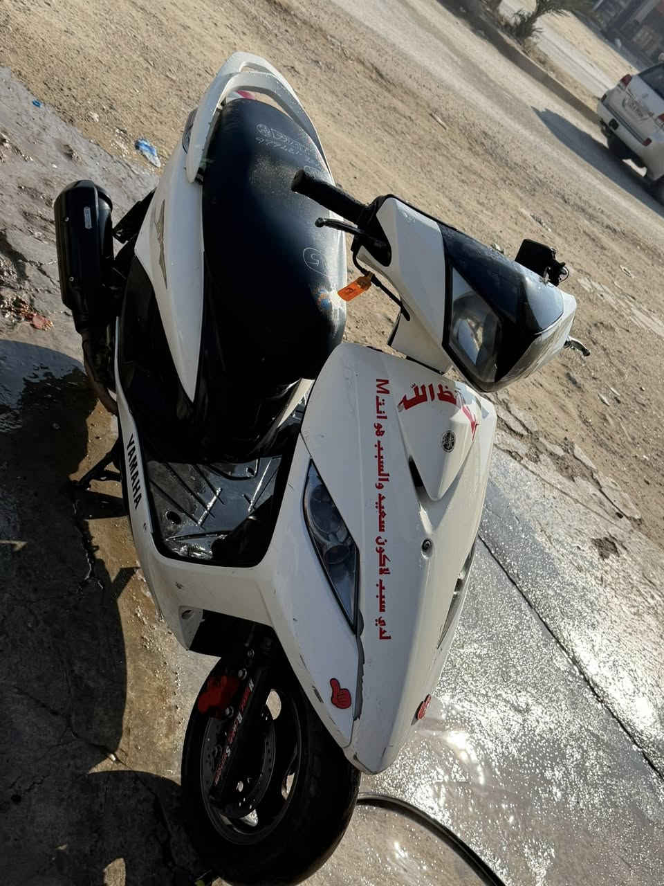 للبيع او مراواس 
دراجة جي تي آر ثعلب رمبة أخذته ماشية 18 الف نضيفة كله شغال سلف هندر شرط من الصبح سلف بلادية مامفتوحة لاتنقيص ولا تبخير سعرها مناسب 
الاستفسار الاتصال ***********
