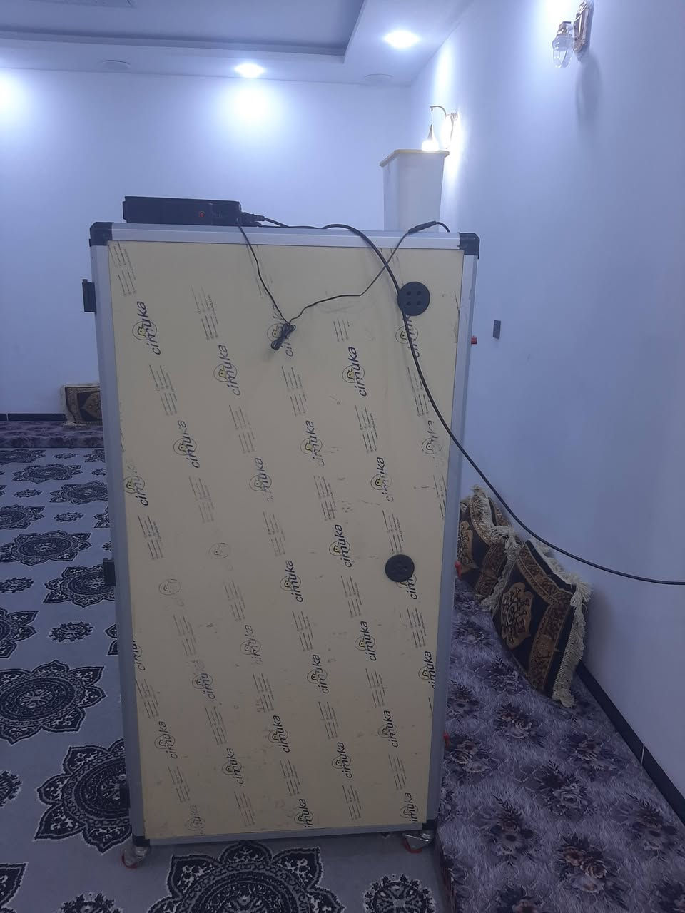 متاح فقاسة  جيموكا 700  بيضه مستعمله قليل اخت جديد نسبه تفقيس ٩٩%وغنيه عن تعريف اخوان الي يريد يتصللل
رقم الهاتف 
***********
         و
***********
المكان صلاح الدين تكريت
{ متاح فقط الاتصال }
