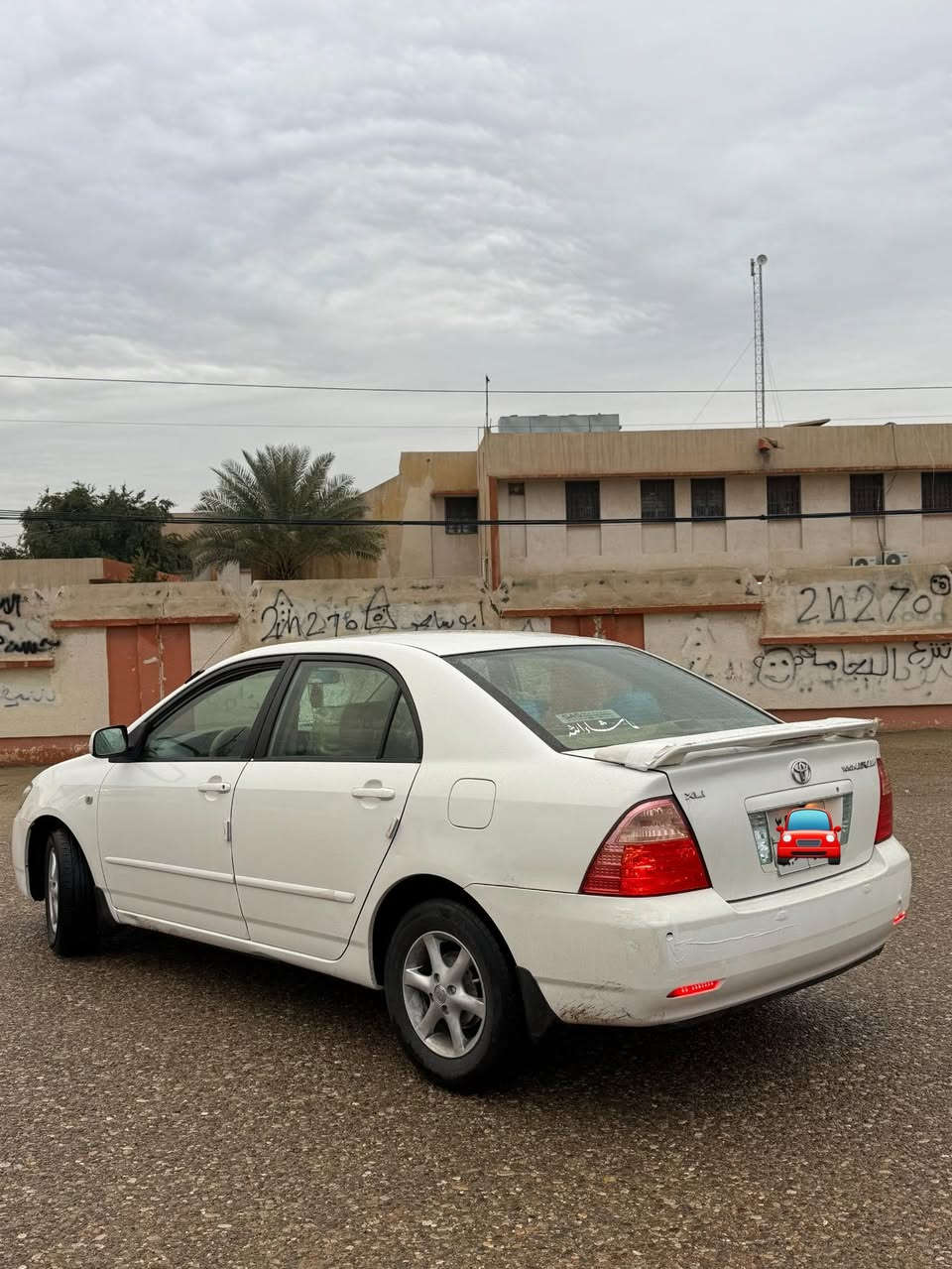 السلام عليكم كورلا بيكاجو ٢٠٠٧ محرك ١٦ سياره بيها صبغ بونيد بدون دواخل وباب السكن تعديل بارد 
رقم أربيل شرط التحويل والغرامات مكان كركوك 
السعر ٩٠ وبيها مجال رجاء المو شراي لا يخابر ***********
