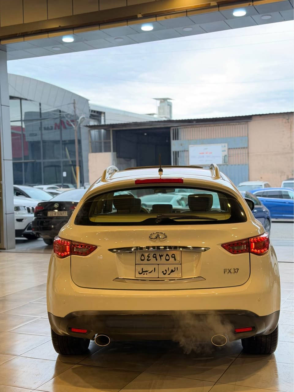 Infniti   Fx 37    V6   3.7 L        2013🔥

‎اخوان  سيارة  خليجي  زيرو شركة سردار     ✅
 
‎مكفول كفالة عامة     تعديل صبغ  مابي    

‎موديل   2013 

مواصفات  فول  ١/١

5  كاميرات

شاشة قمارة 
دبل اكسل  4*4

شاشة كبير   Gps
داخل بيجي  و فورمكا

كشنات ديزانو  حار و بارد ميموري

فتحة 
بسمة
حساس  خلفي امامي
ويل 20  بلادي
لايتات زينون متحرك

گير محرك شرط مامفتوح

2 بسمة  ارضات  بلادي موجود 

سعر  مناسب    148$ 🔥

سيارة     موجود اربيل   معرض بةلين
‎رقم    اربيل  تحويل نفس يوم
 .     

   

‎مكان سيارة اربيل 
‎    فايبر. و وتساب.    ***********
0775 9097771 أربيل, العراق
