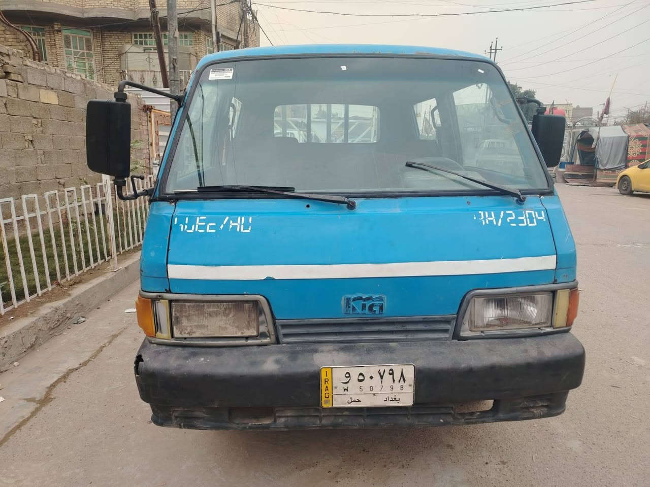 كيا بنكو موديل ،،95 رقم بغداد السيارة رعيهه متوفي. محرك كير اكسن شاصي مكفولات سعر 30وبيهه مجال ***********
