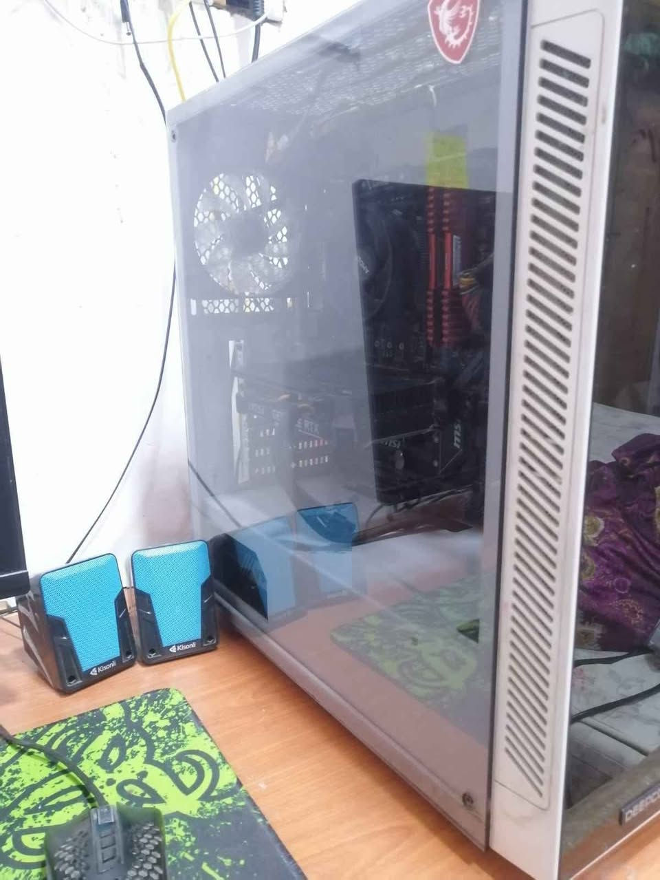 ملاحضة : ما عندي توصيل ما اراوس  ما ابيع قطع ابيع كالمل

case deeb cool rgb

cpu amd r5 3600
gpu msi 2060 6gb
m.b msi b450 atx
ram corser 16gb(2x8)
psu corser 600W

monter
 
1ms
165hz
1080p
 24 ing
ips
ماوس وكيبورد صيني البصرة, العراق


**إذا كنت صاحب هذا الإعلان وتريد حذفه لأي سبب، رجاءا أرسل رسالة إلى الدعم الفني**