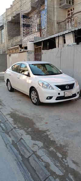 نيسان فيرسا 2013 السيارة بسمي حادثها طعجه بلجاملغ السعر 86 وبيها مجال الهاتف *********** بغداد
