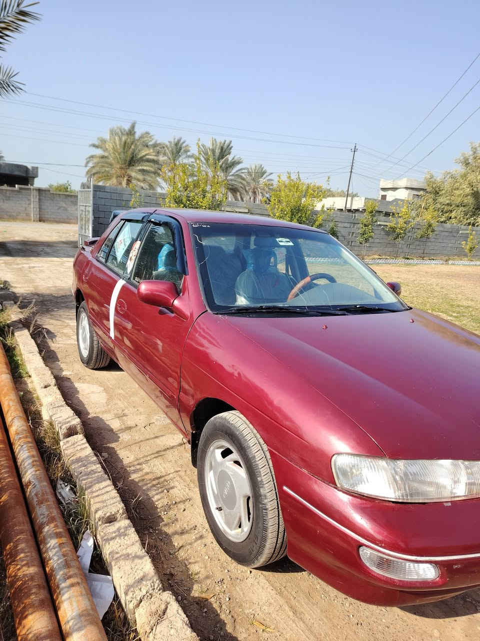 السلام عليكم للبيع سيفيه موديل 95 بغداد كير ومحرك شرط صددر امامي خلفي تخم تاير كهربائيات كوله شغاله مكفوله كفاله من الضربه مصبوغه للجماليه فقط السعر 32 وبيه مجال حك الجيه للتصال *********** مكان بلد ناحيه يثرب
