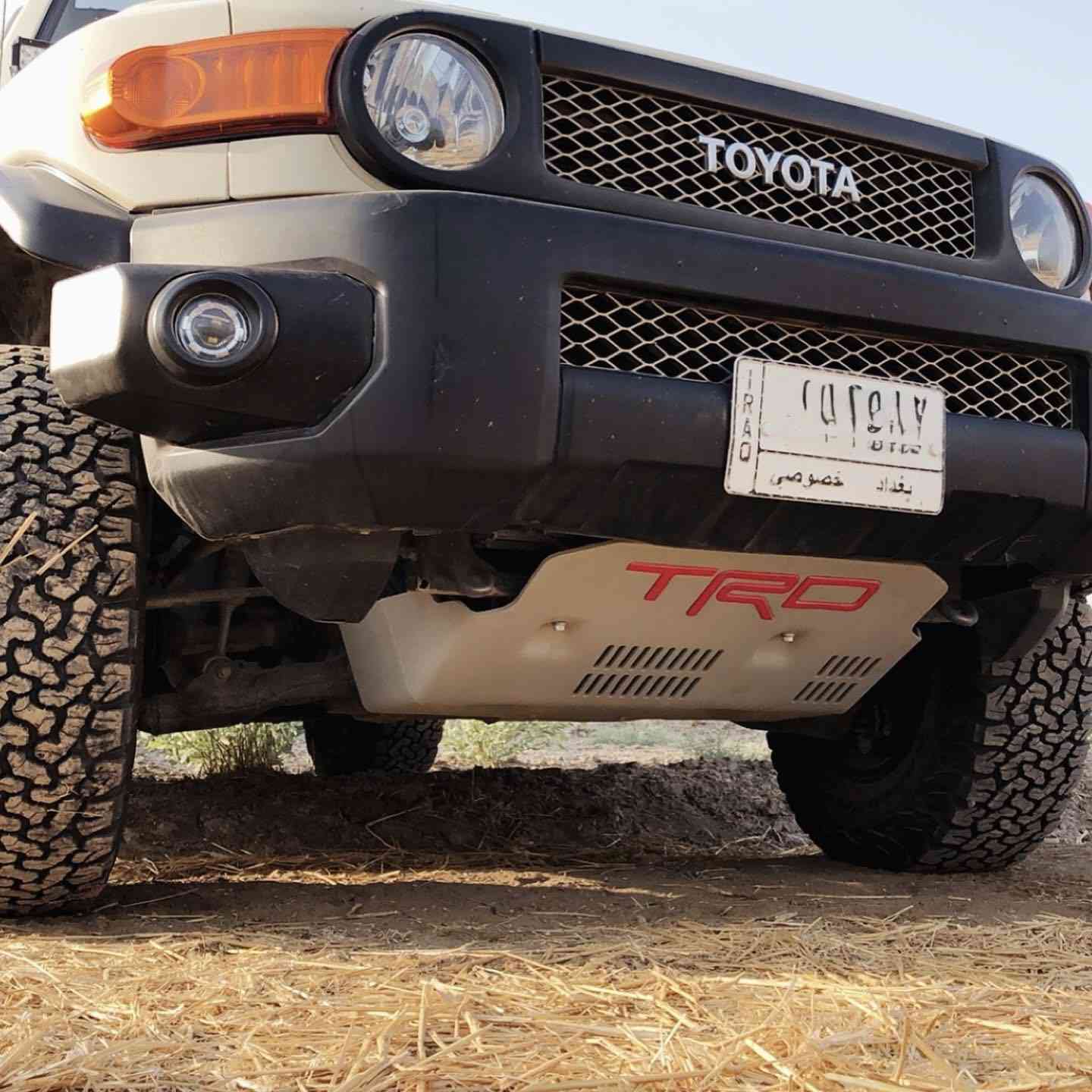 درع مكينة TRD – متوفر من جديد!
🔥 حماية قوية لسيارتك! 🔥

 خاص بسيارات:
 4Runner – FJ Cruiser – Prado 
تصميم مطابق للأصلي – جودة عالية وسُمك قوي جداً
يأتي مع كافة مستلزمات التثبيت
يتوفر تركيب داخل المركز لكافة المنتجات 
🚚 التوصيل متاح لكافة محافظات العراق
📍 الموقع: بغداد – الشعب – حي عدن
📞 للطلب والاستفسار: ***********
