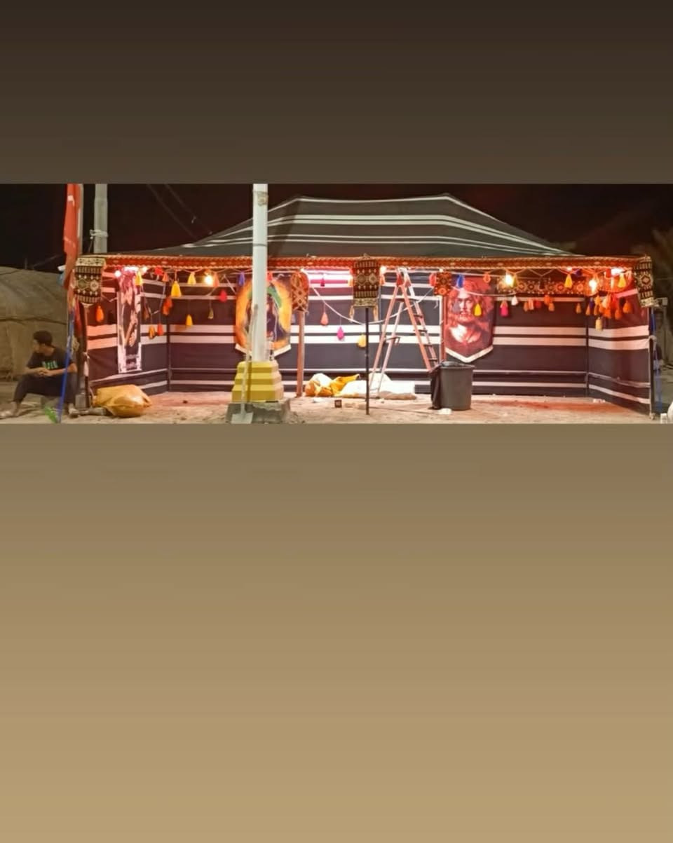 خيمه للبيع طول 7 العراض 4 قماش باكستاني اصلي سعر مناسب كلش ***********
